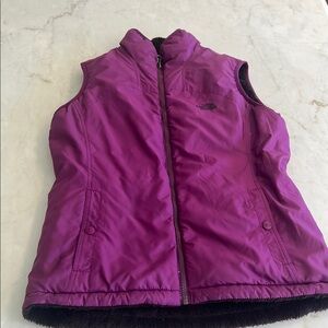 The North Face Magenta Insulated Vest